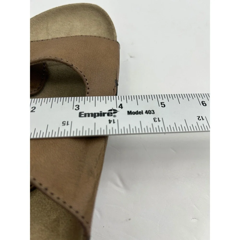 Rialto Granjola Double Strap‎ Slide Sandals Mens 9 Brown